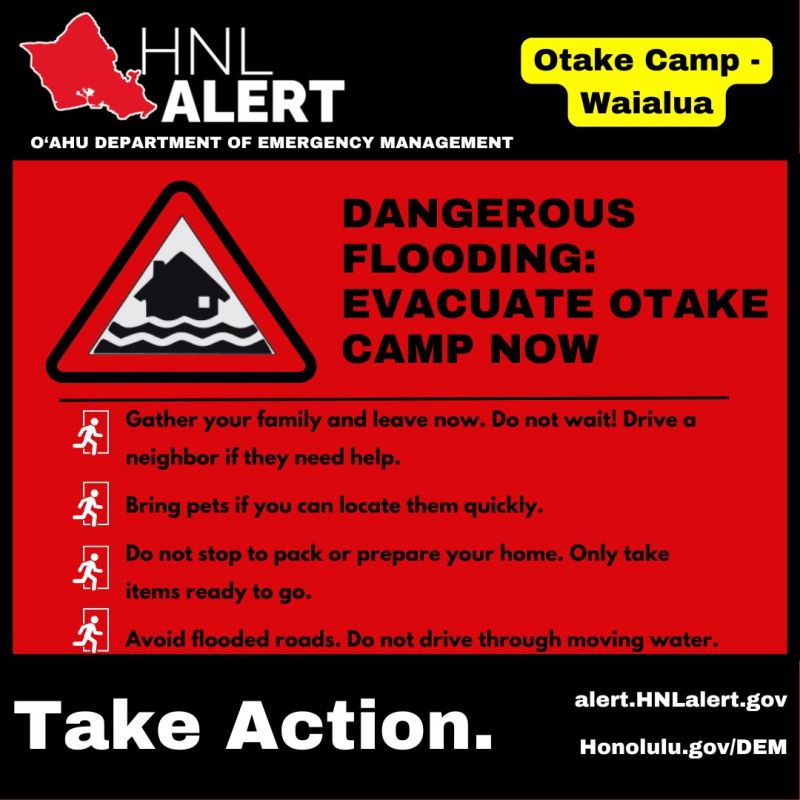 Image for the Tweet beginning: HNL Alert: 02:22 PM 04-10-2026